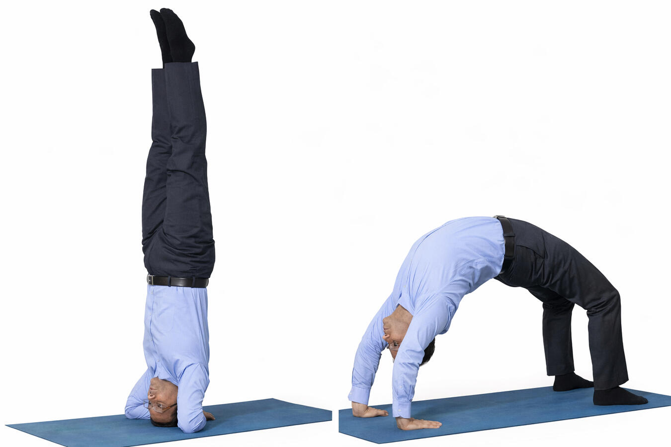 Me Doing Sirsasan and Chakrasan Me Doing Sirsasan and Chakrasan